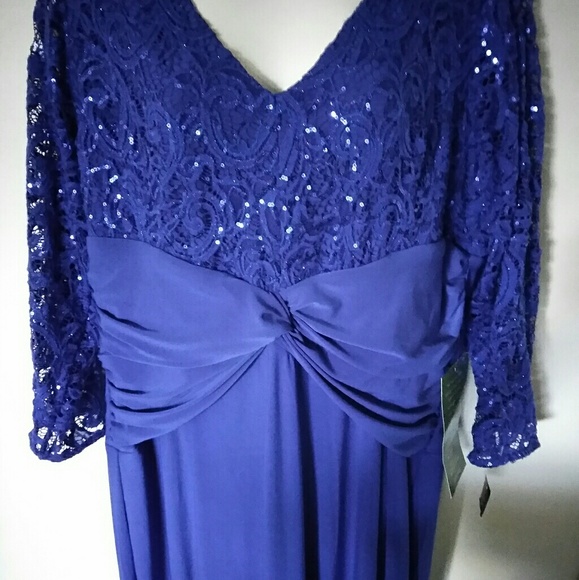 jcpenney Dresses Nwt Blu Sage Floor Length Dress Poshmark